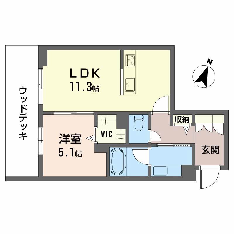 南浜田レジデンス 0104号-11
