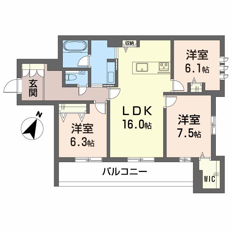 南浜田レジデンス 0302号-11