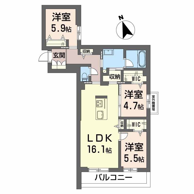 （仮）シャーメゾン加納本町 0301号-16