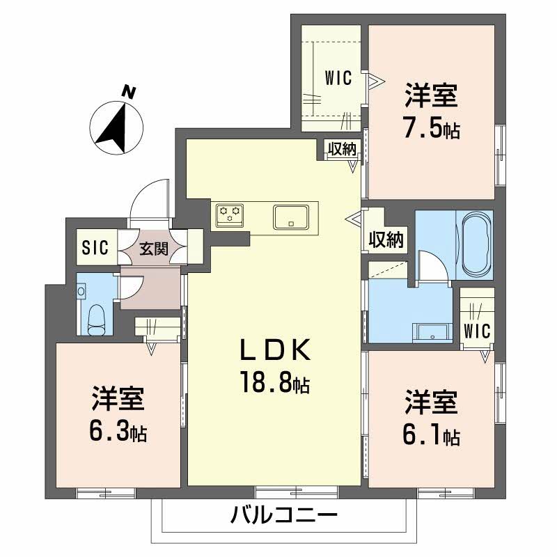 シャーメゾン六花0201-2
