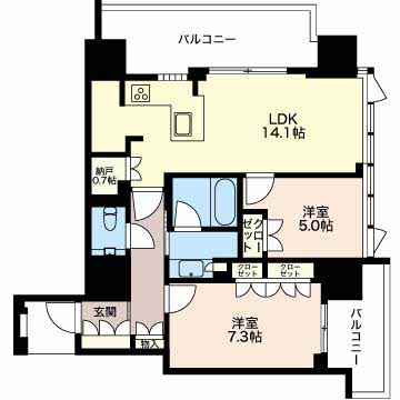 グランドメゾン久屋大通　０７０４号室-1
