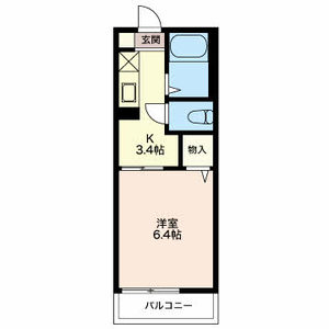 サンルーム八社 0103号室