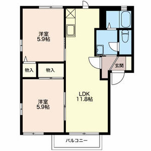 フレグランスたけくら B201号室