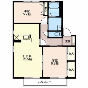 サンピア杭瀬 B202号室