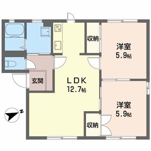 ルミエール城西 A102号-9