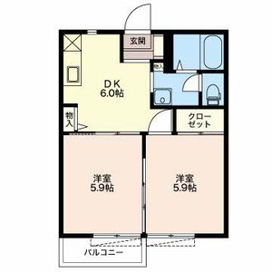 セゾンクレール D203号室