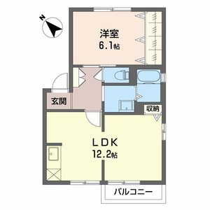 サニーフラット A201号室