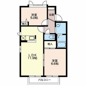 フロールμ B203号室