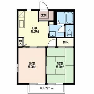 ディアコート蔵子 B201号室