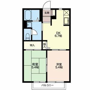 アリシア山手 B203号室