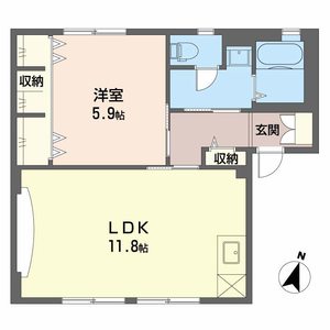 ジュネスＴＯＵＭＥＩ B102号-2