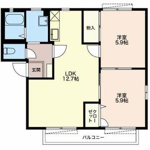 コモンシティ瀬名川 B202号室