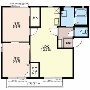 コモンシティ瀬名川 C201号-16