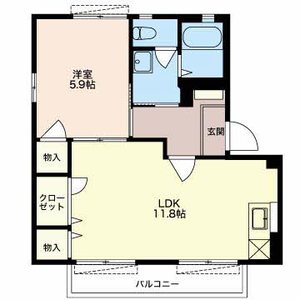 コモンシティ瀬名川 F102号室