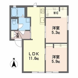 グリーンとぴあⅤ D101号室