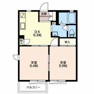 テニスガーデン 0205号室