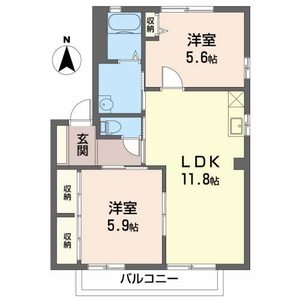 ディアコートイムズ B101号室