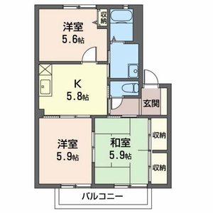 ディアコートイムズ B102号-14