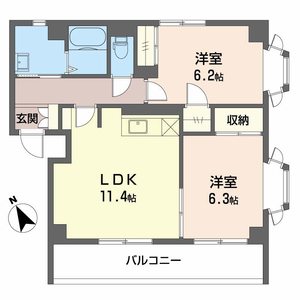 パークマンション弥生 B202号室
