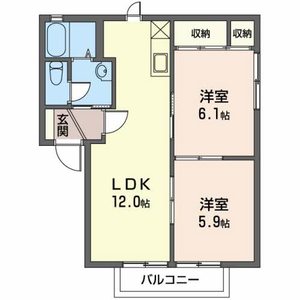 ハイタウン日の出 A102号室