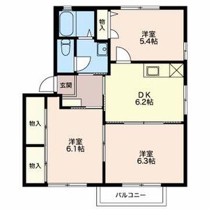 パークサイドＫ B201号室