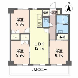 トゥールヴァンテアン 0403号室
