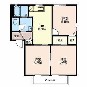 コテージ池安 B205号室