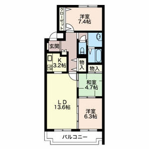 三渓ヒルズ E107号-16