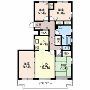 三渓ヒルズ E302号-12