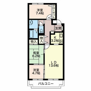 三渓ヒルズ C103号室