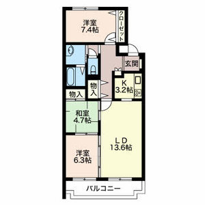 三渓ヒルズ E206号-16