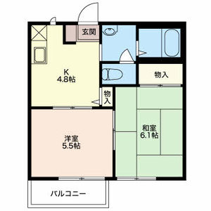 サンフリー新道Ⅱ 0206号室