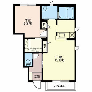 ディアコートＦ A102号室