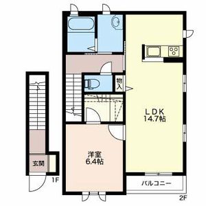 メゾンデュオ赤池Ⅰ 1201号室