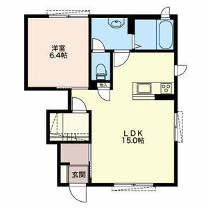 クレセオ花水木 0102号室