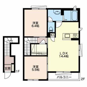 クレセオ花水木 0202号室