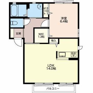 グリーンハウスＬａｔｔｅ A202号室