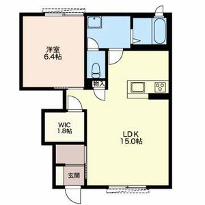 グリーンハウスＬａｔｔｅ C103号室