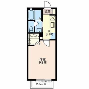 ジュネス幸Ⅱ 0206号室