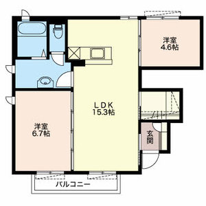 マメゾン B102号室