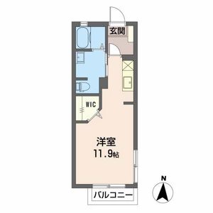 エクシール竪堀　ＡＢ B201号室
