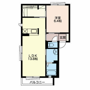 ウェルコート A102号室