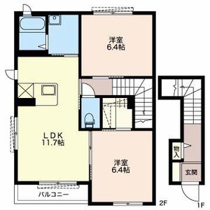 松並木 B203号室