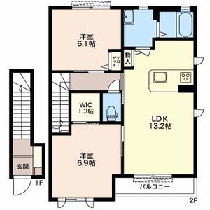 リーフガーデンハイツ E201号室