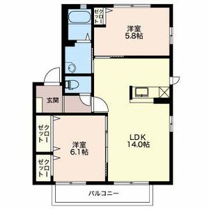 パークヒルズ B201号室