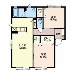 パークヒルズ A102号室