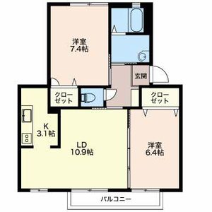 パークヒルズ B202号室