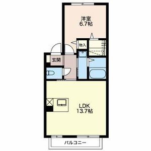 春風の丘Ⅱ 0203号室