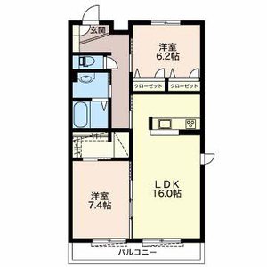 シャーメゾンＫ 0201号室