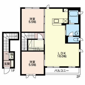 ビオスクウェアⅡ C201号室